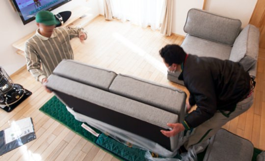 FLANNEL SOFAのソファは全国にお届けします。