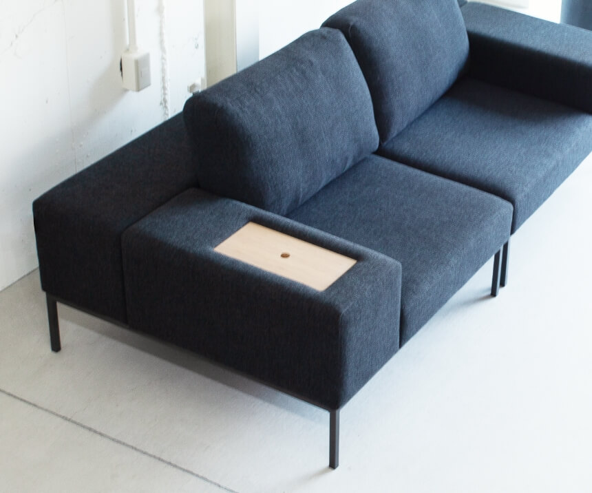 PLACE 1人掛け片肘