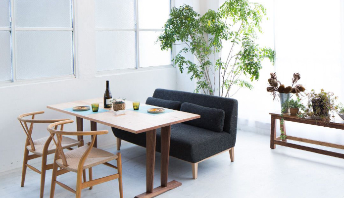 クリーニングで清潔に保つ。