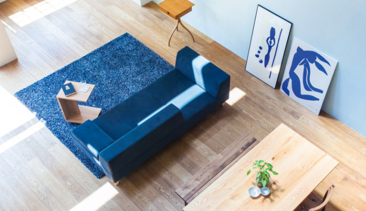 より自由な配置でインテリアを楽しく。