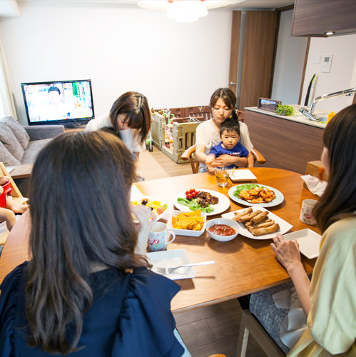 会話の弾む食事