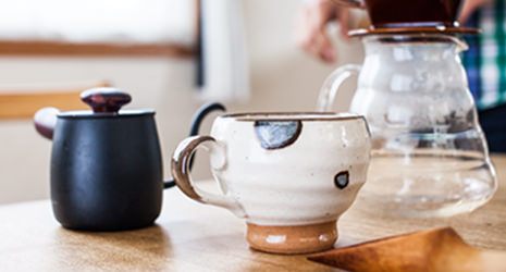 コーヒーミルをずっと愛用している旦那様